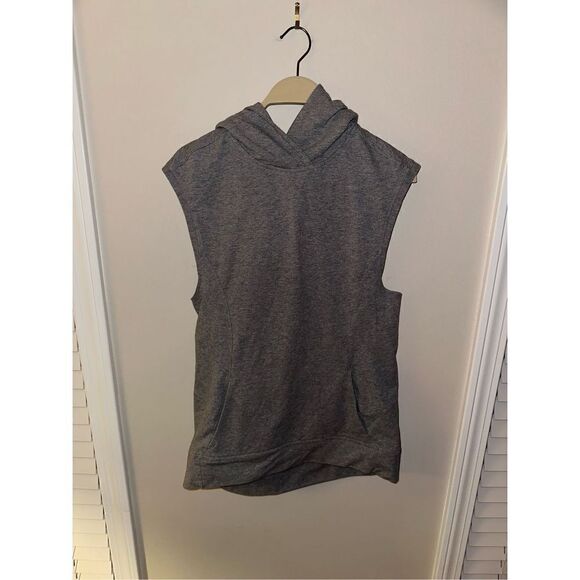 Lululemon women’s Blissed Out Sleeveless Hoodie
Heathered Medium Grey Size 6 - Picture 3 of 7